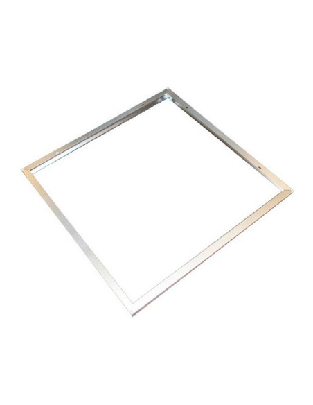 Marco de superficie para panel led 30 x 120 cm, tipo armstrong, blanco