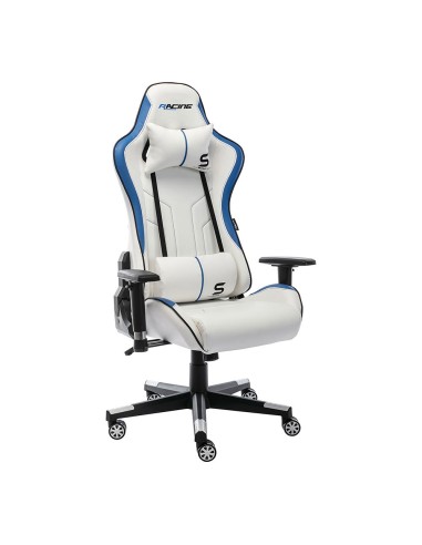 Silla gaming blanca console edition