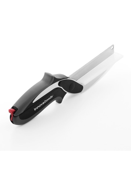 Cuchillo - tijera con mini tabla de cortar integrada