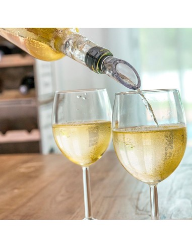 Enfriador de vino con aireador