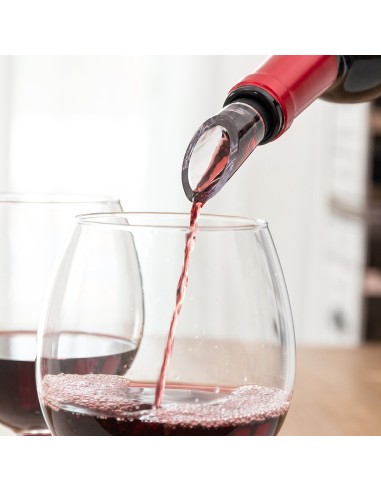 Enfriador de vino con aireador