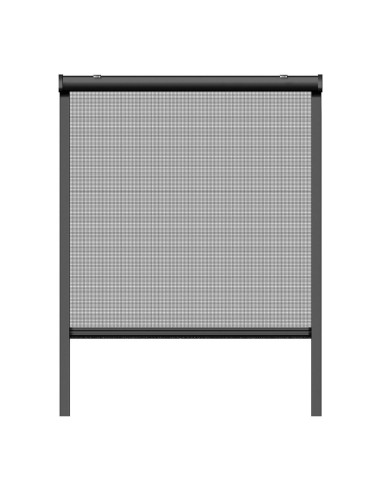 Mosquitera enrollable, antracita, 100 x 160 cm