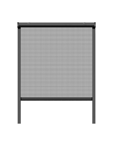 Mosquitera enrollable, antracita, 100 x 160 cm