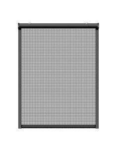 Mosquitera enrollable, antracita, 130 x 160 cm
