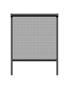 Mosquitera enrollable, antracita, 130 x 160 cm 2
