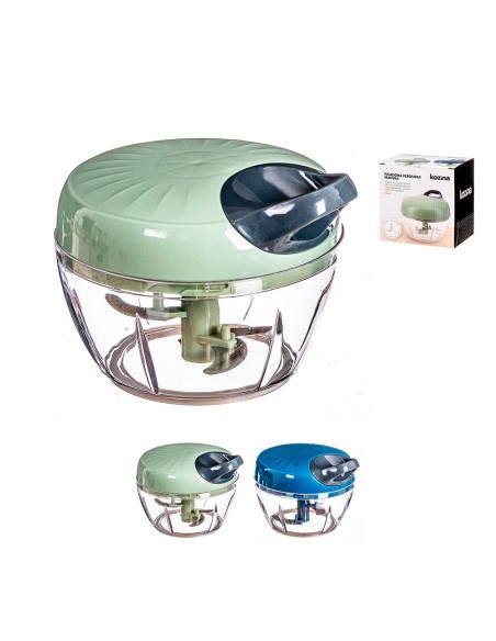 Picadora manual para verduras, 500 ml, colores surtidos