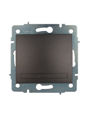Conmutador interruptor empotrar sin marco 10ax 250 v~ grafito