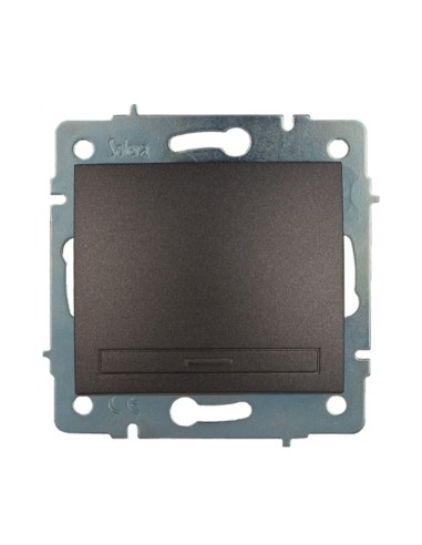 Comutador de cruce empotrar sin marco 10ax 250 v~ grafito