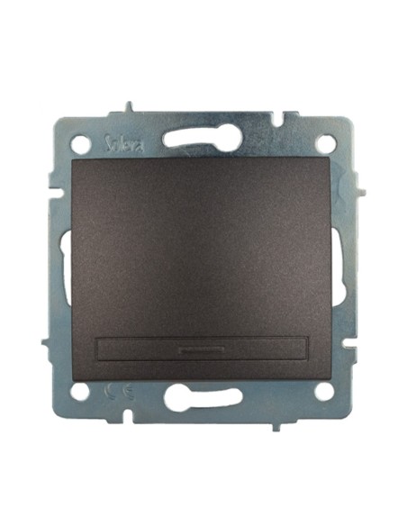 Comutador de cruce empotrar sin marco 10ax 250 v~ grafito
