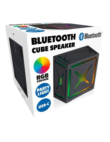 Altavoz inalámbrico bluetooth 5.3, rgb, 5 w, 70...