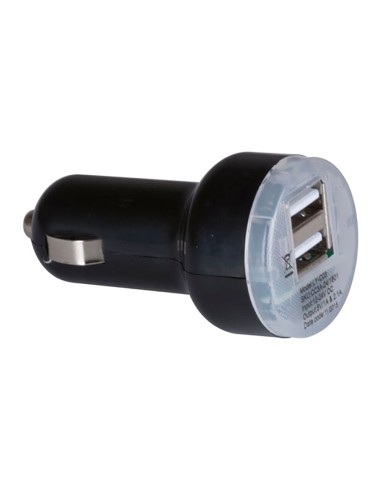 Cargador de coche usb doble 2.1 a