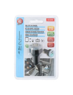 Cargador de coche usb doble 2.1 a 2
