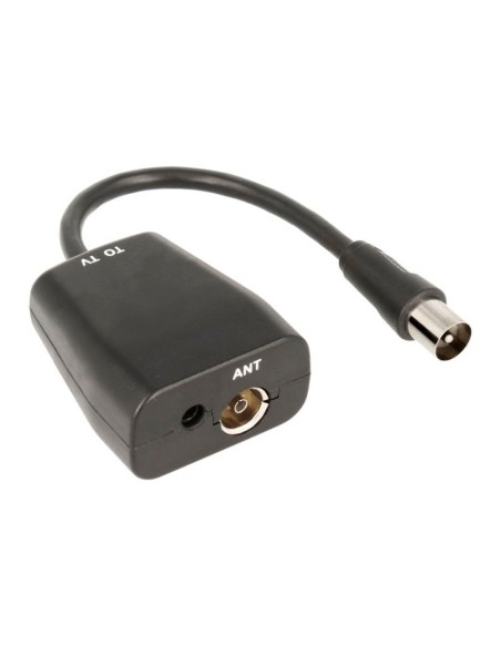Antena omnidireccional 360° tv amplificada tdt para caravanas y embarcaciones