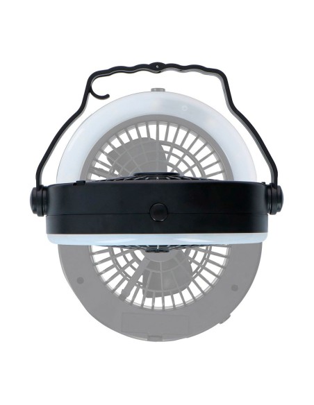 Luz y ventilador a pilas, ø19,5 x 6,3 cm
