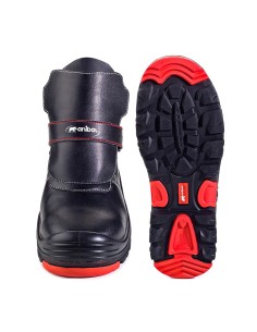 Bota soldador termópilas, diseño metal free, en20345 s3 hi ci hro src, talla 41 2