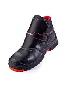 Bota soldador termópilas, diseño metal free, en20345 s3 hi ci hro src, talla 43