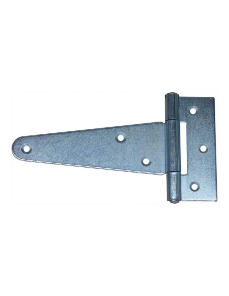 Bisagra t, 200 x 110 mm, hierro zincado