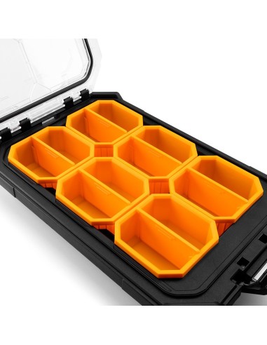Organizador stacktech compacto de bajo perfil...