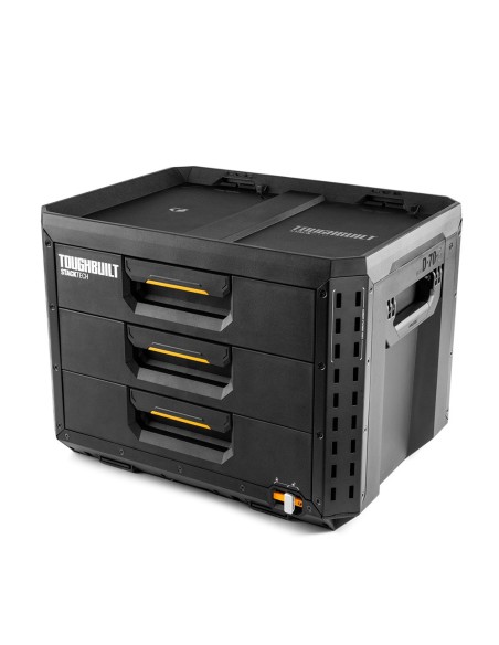 Caja de herramientas xl con tres cajones stacktech