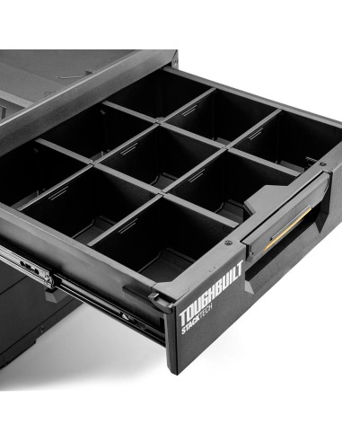 Caja de herramientas xl con tres cajones stacktech
