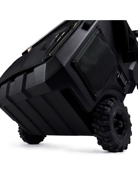 Bolsa massive mouth xxl 55cm cuerpo duro con ruedas cliptech