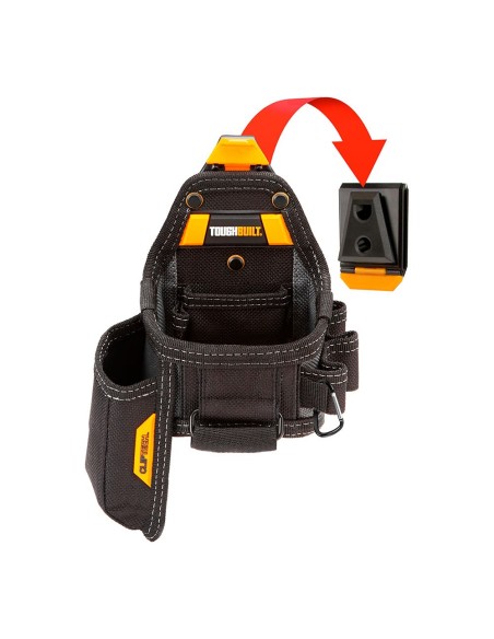 Bolsillo para cinta métrica y cúter cliptech