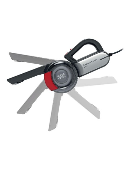 Aspirador coche pivotante, 12 v, con accesorios