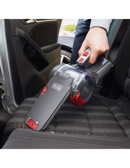 Aspirador coche pivotante, 12 v, con accesorios