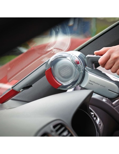 Aspirador coche pivotante, 12 v, con accesorios