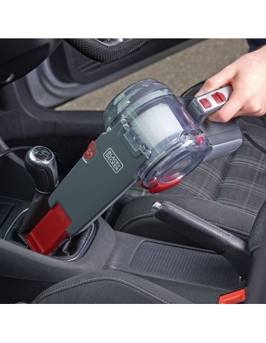 Aspirador coche pivotante, 12 v, con accesorios