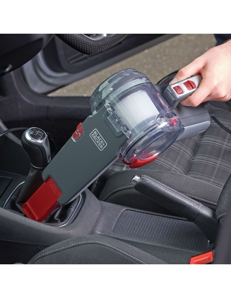 Aspirador coche pivotante, 12 v, con accesorios