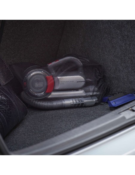 Aspirador coche pivotante, 12 v, con accesorios