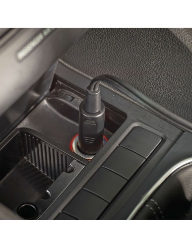 Aspirador coche pivotante, 12 v, con accesorios