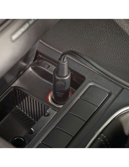 Aspirador coche pivotante, 12 v, con accesorios
