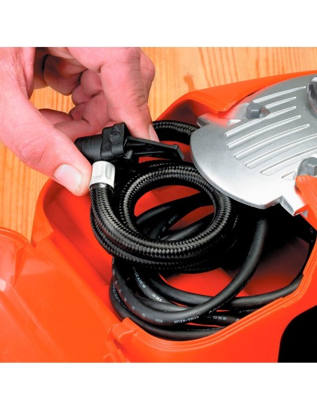 Inflador de aire 230 v ca y 12 v cc con accesorios, 11,03 bar