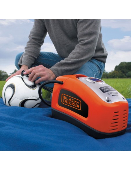 Inflador de aire 230 v ca y 12 v cc con accesorios, 11,03 bar