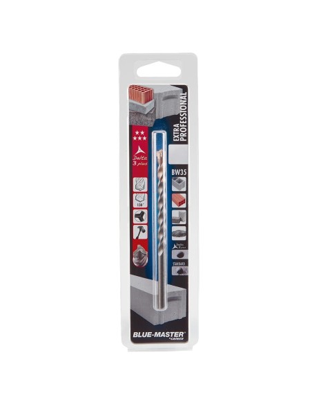 Broca para pared delta 3 plus ø10 mm