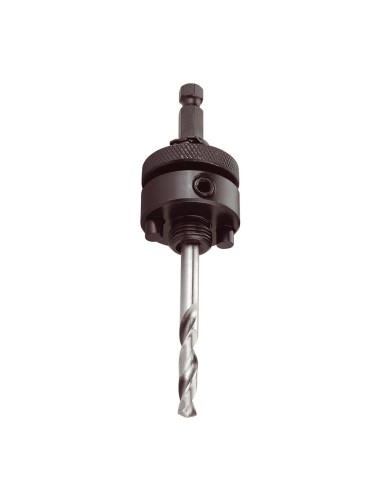 Husillo para coronas de ø32 a 250 mm mango hexagonal 9,5 mm
