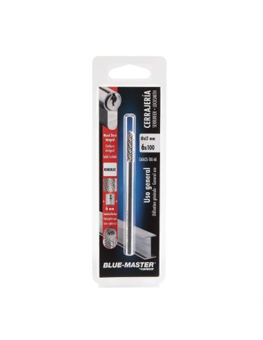 Fresa rotativa metal duro cerrajeros ø6 x 25 x...