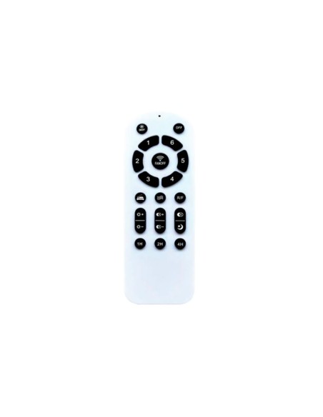 Ventilador de techo led cct, 3 aspas retráctiles 60 w, 6600 im, blanco, aspas ø106 cm, plafón ø15 cm, altura 30,5 - 40,5 cm