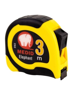 Flexómetro elephant bimaterial 3 m x 16 mm
