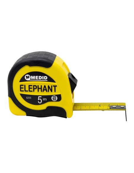 Flexómetro elephant bimaterial 5 m x 25 mm
