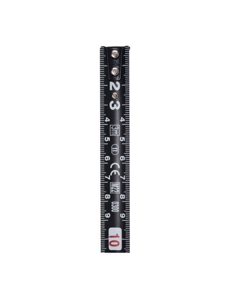 Flexómetro triple black bimaterial 3 m x 16 mm