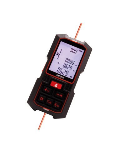 Medidor láser dual pro 60 m + 60 m