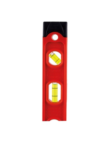 Nivel torpedo 3 burbujas 23 cm en abs con imán