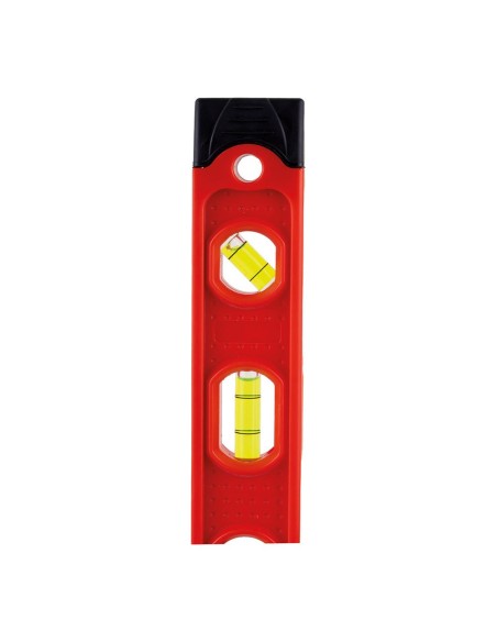 Nivel torpedo 3 burbujas 23 cm en abs con imán