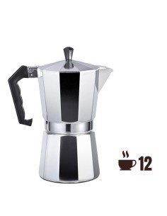 Cafetera de aluminio 12 tazas
