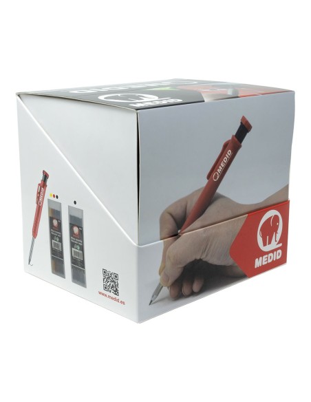 Marcador portaminas + recambios, expositor 20 + 20 uds