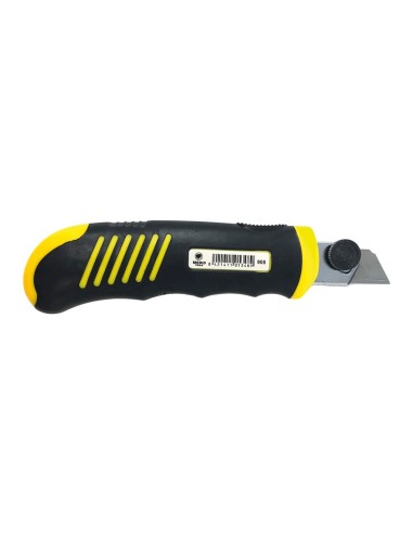 Cutter con cambio de cuchilla automático 18 mm...