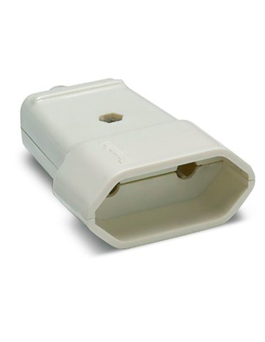 Base aérea bipolar 10a 250 v, blanca